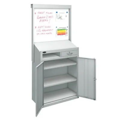 Station de travail avec tableau blanc Station de travail avec tableau blanc