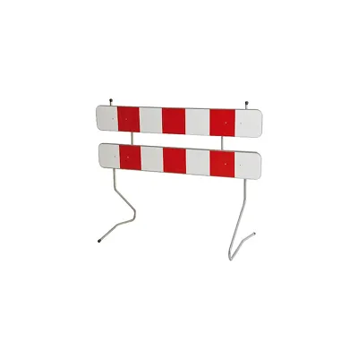 K2 — Barrière fin de chantier (chevrons)