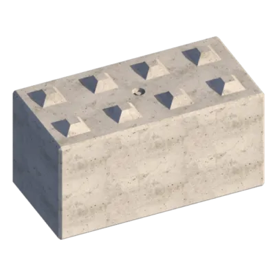 Blocs de béton emboîtables haute résistance Blocs de béton emboîtables haute résistance