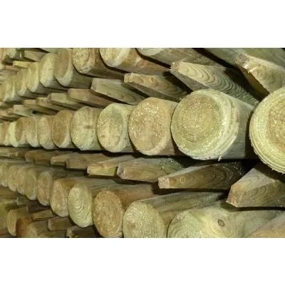 Poteaux Ronds en Bois Usinés Poteaux Ronds en Bois Usinés