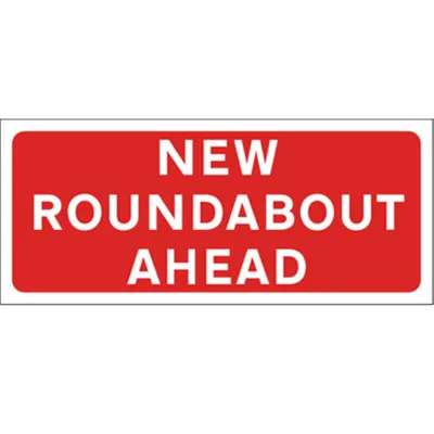 Panneau de Signalisation - Nouveau Rond-Point