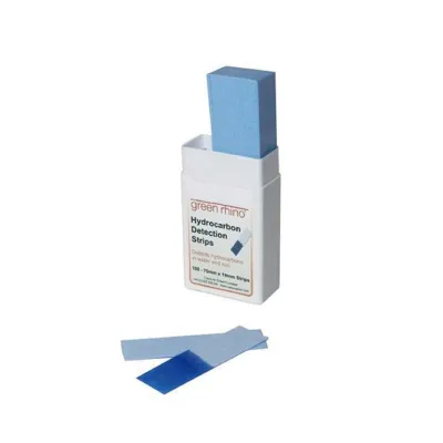 Bandes de détection d'hydrocarbures - Lot de 100 Bandes de détection d'hydrocarbures - Lot de 100
