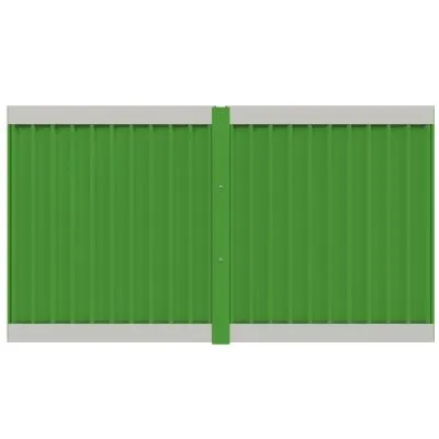 Jupes de sol pour panneaux de palissade