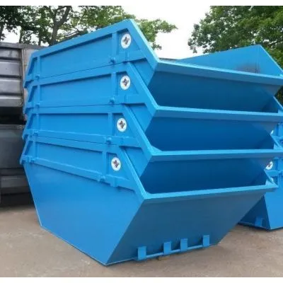 Benne de chantier 6 m³ – Levage par chaînes Benne de chantier 6 m³ – Levage par chaînes