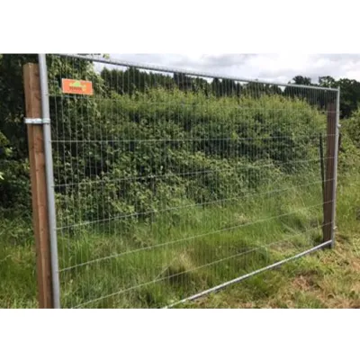 Clôture de Protection pour Arbres avec Poteaux en Bois Clôture de Protection pour Arbres avec Poteaux en Bois