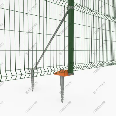 Système de Verrouillage pour Clôtures en Treillis en V Système de Verrouillage pour Clôtures en Treillis en V