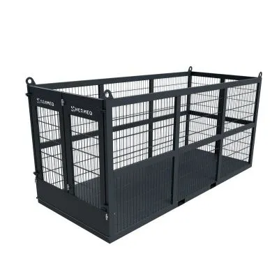 Cage de levage pour conteneur poubelles Cage de levage pour conteneur poubelles
